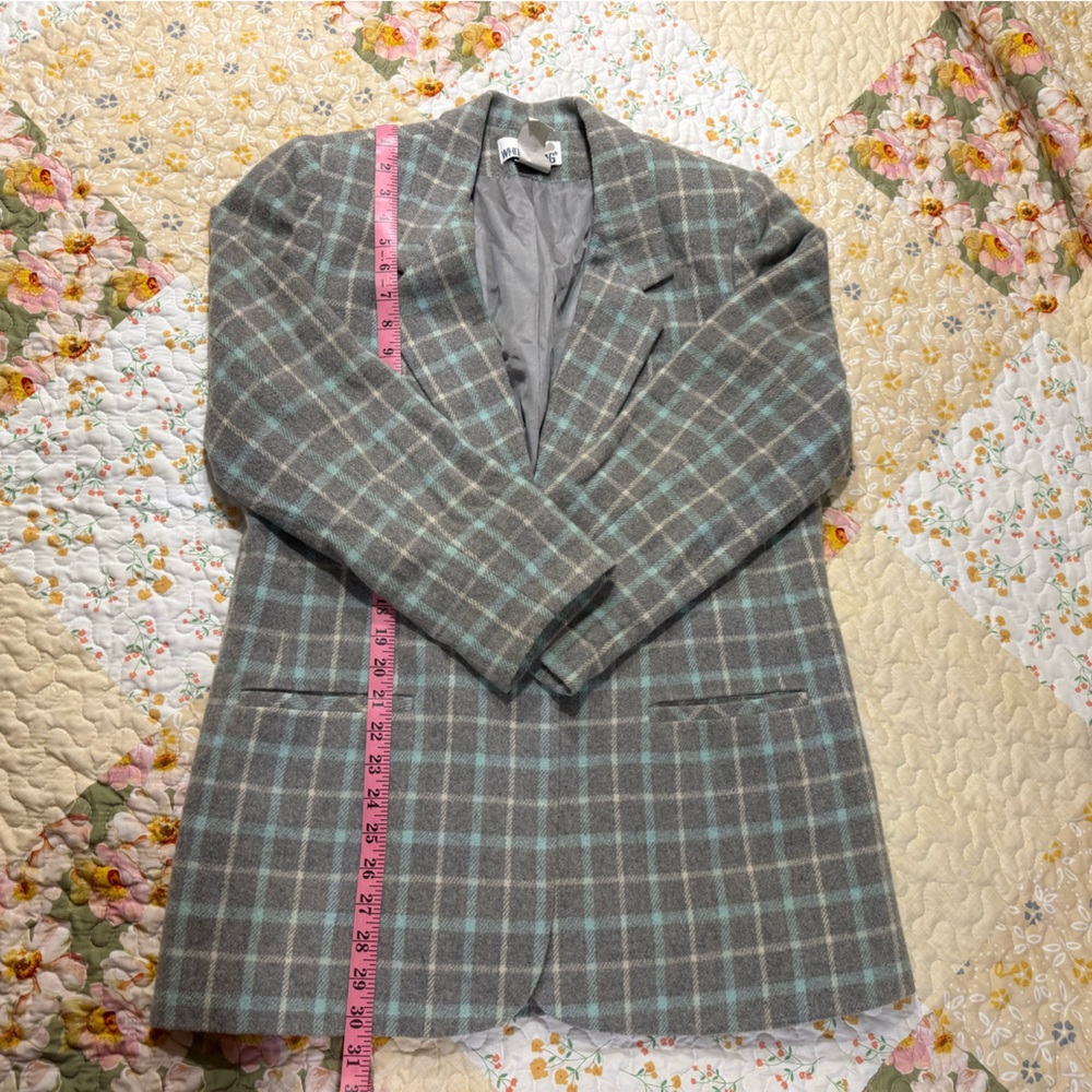 White Stag Gray and Mint Jacket